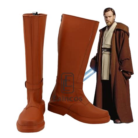 obi wan kenobi replica boots|obi wan kenobi cosplay boots.